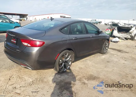 2015 Chrysler 200 S из США, поврежденный, VIN 1C3CCCDGXFN615457